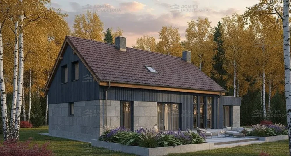 Проект Двухэтажный дом 17 на 10, 200 м2