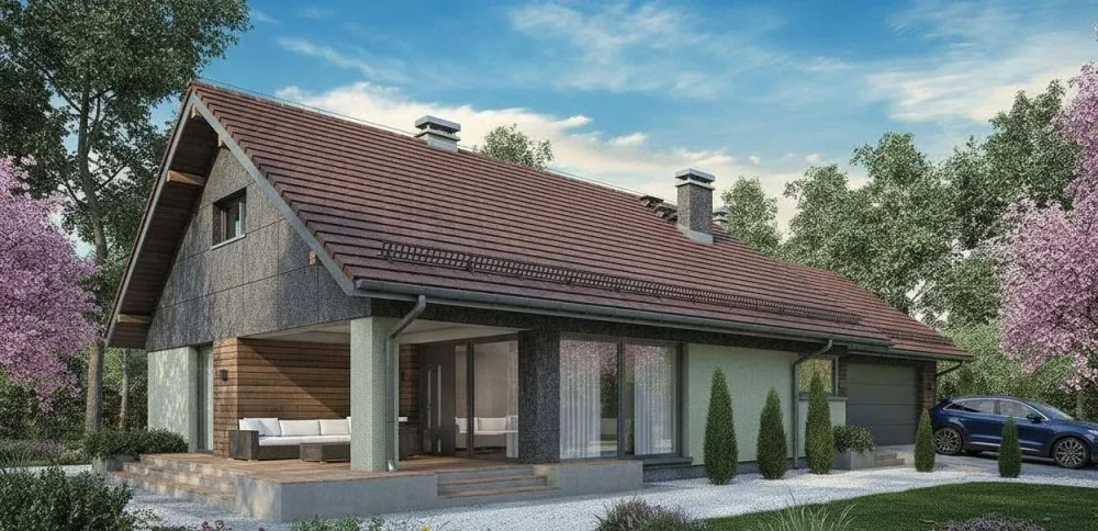 Проект Двухэтажный дом 22 на 10, 180 м2