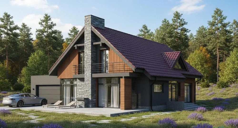 Проект Двухэтажный дом 20 на 11, 192 м2